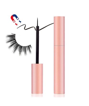 Women fast drying magnetic black eyeliner durable easy -to -carry liquid eyeliner for magnets waterproof welding -resistant wiped -resistant