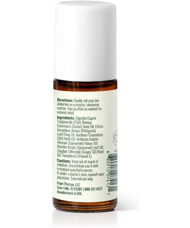 Plant Therapy Tummy All Better Roll-On 30 mL (1 oz) Supports a Healthy Digestive System Soothes Stomach Cramps Great for Travel-Related Queasiness Made with All Natural Ingredients - Buy Online on GoSupps.com