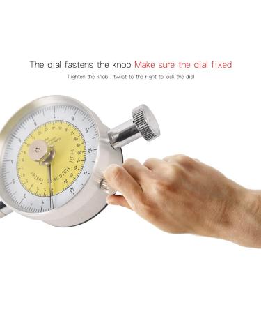 Portable Pointer Fruit Hardness Tester Fruit Penetrometer for Apples Pears Grapes Oranges Bananas Berries Cherries - Buy Online on GoSupps.com