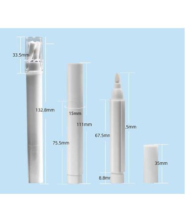 Neoreser Nail Art Distance Pen - Nail Polish Correction Tool with 6 Interchangeable Tips | DIY Nail Art Remover Pencil - Buy Online on GoSupps.com