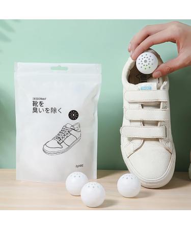 Shop Shoe Deodorizer Balls - 6PCS Sneakers Freshener for Gym Bags & Lockers | Solid Aromatherapy Odor Eliminator - Buy Online on GoSupps.com