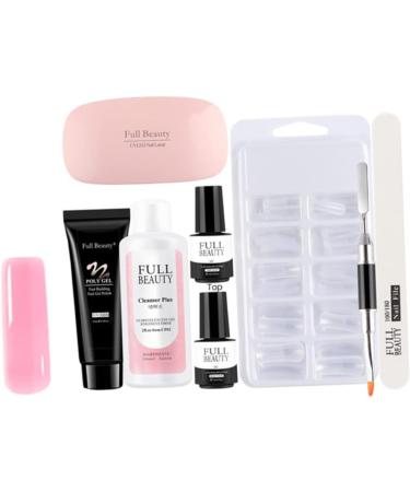 Housoutil 2 Sets Manicure Tools Set Poly Extension Nail Kit Poly Extension Kit Nail Extension Cosmetology Kit Professional Nail Manicure Nail Extended Accessory Tool Major Gel Plastic - Buy Online on GoSupps.com