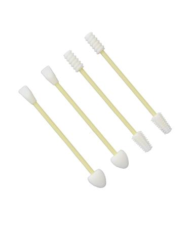 Reusable Silicone Cotton Swabs - 4pcs Double Tipped Makeup & Ear Buds | Eco-Friendly & Perfect for Baby Beauty Care - Buy Online on GoSupps.com