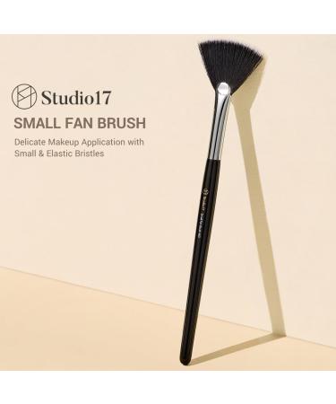 Small Fan Brush | Professional Korean Makeup Brush | Premium Synthetic Bristles for Flawless Makeup Finish - Buy Online on GoSupps.com
