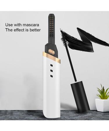 dijiusidy Heating Eyelash Curler Electric Styling Makeup Anti-scald Eyelashes Curling Portable Travel Pocket Lashes Make Up White - Buy Online on GoSupps.com