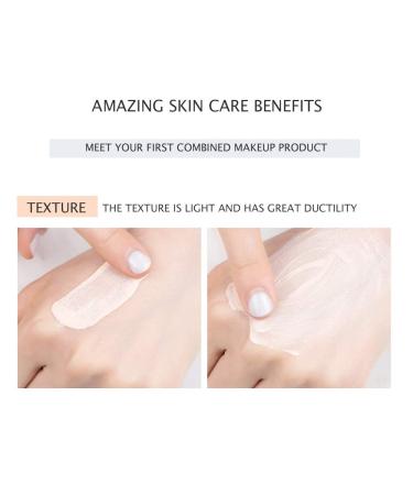 Waterproof Embellish Luster Double Liquid Foundation Cream - Long-Lasting Moisturizing & Nourishing with Natural Effect - Buy Online on GoSupps.com