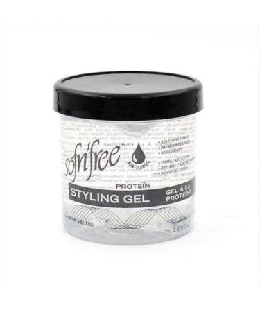 Sof n' Free Protein Styling Gel Maximum hold 6oz 170g by Sof n' Free
