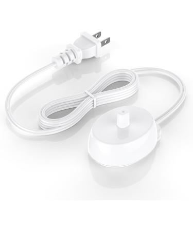 Electric Toothbrush Replacement Charger for Braun Oral-B Electric Toothbrush Inductive Charging Base Portable Oral-B Waterproof Power Cord Environmental ABS Model 3757