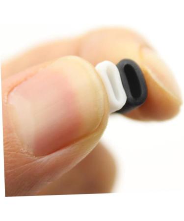 FOMIYES 600 STK Anti-Slip Mask Cord Stoppers - Adjustable Silicone Hooks & Buckles for Ultimate Comfort | Protection Accessories for Masks | Perfect for Offices - Buy Online on GoSupps.com