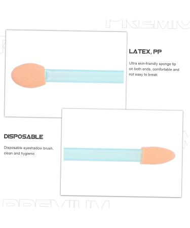 MUSISALY 24pcs Women Eyeshadow Brush Makeup Eye Sponge Foam Eyeshadow Double Head Eyeshadow Brush - Buy Online on GoSupps.com