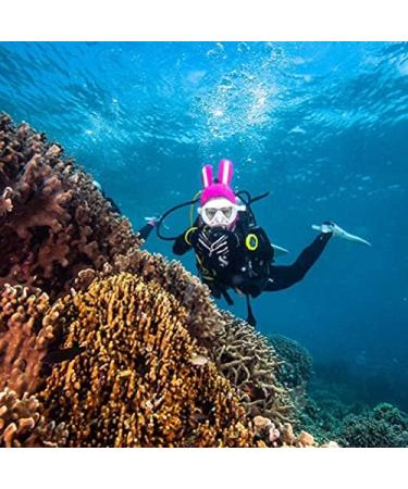 3mm Neoprene Wetsuit Hood With Rabbit Design - Scuba Diving Head Cover For Men Women Youth