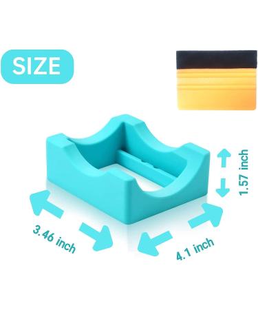 Crafting Tumblers Cup Cradle | Vinyl Holder for Decals | Felt Edge Squeegee Included - Buy Online on GoSupps.com