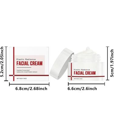  Jingmiger Brightening Face Cream - 50g Nourishing Light Lotion | Face Moisturizer - For Morning and Evening After Showering After Makeup For Outdoor Activities At Home and On - Buy Online on GoSupps.com