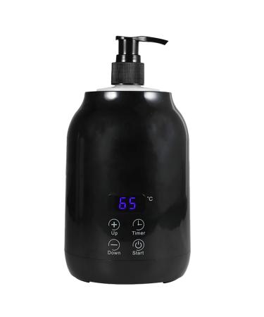 Massage Oil Warmer ABS Fast Heating LED Display Touch Control Temperature Adjustable Body Lotion Warmer US Plug Power Supply for Salon Shops