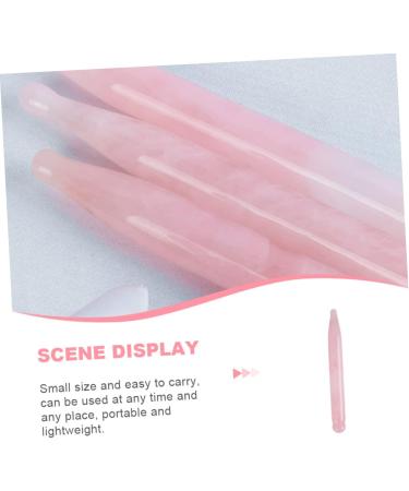 Frcolor Crystal Slide Body Massage Device - Gua Sha Scraper for Facial & Body Massage | Rose Quartz Tools for Relaxation & Wellness - Buy Online on GoSupps.com