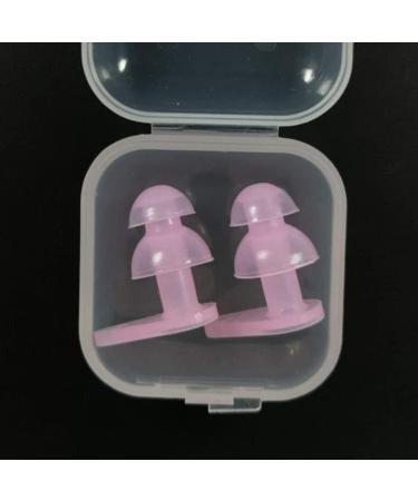 6 Pairs Waterproof Swimming Ear Plugs - Silicone Mushroom Ear Protection for Safe Comfortable Swimming - Buy Online on GoSupps.com