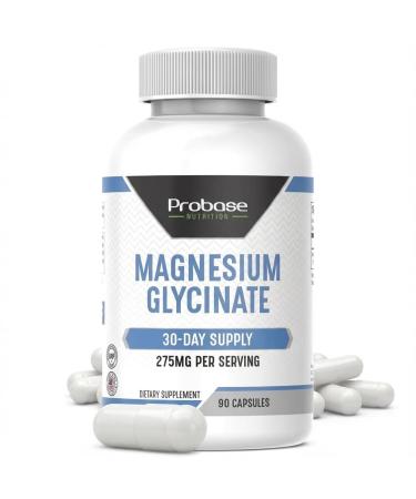 Probase Nutrition Magnesium Glycinate 90 Capsules 30-Day Supply
