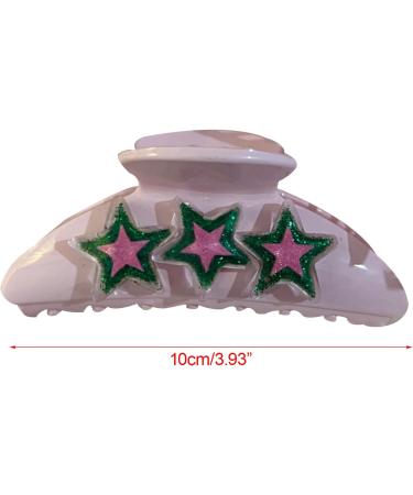 Jelly Feeling Star Shpe Hair Clip For Hot Girls Hair Barrettes Clear Shining Ponytail Hair Barrettes For Teens Girls Hair Pin - Buy Online on GoSupps.com