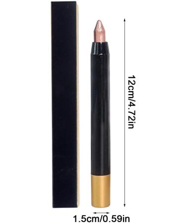 Eyeshadow Stick Shiny Two-Color Waterproof Long-Lasting Shimmer Shadow Stick Easy to Color Modifies The Eyes for Women Sillervan B - Buy Online on GoSupps.com