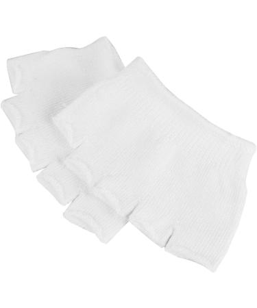 Exceart Couples Invisible Sports Yoga Socks - Open Toe Non-Wound Pilates & Ballet Dance Protection - White - Buy Online on GoSupps.com