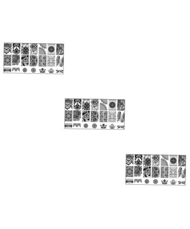 Beaupretty Nail Stamping Plates Tools nail art tool decorating tools nails tools manicure tools nail tools for nail art para u as nail polish tools Nail Stamping s peg board steel Nails