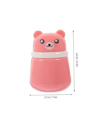 Buy Powder Puff Box - Bubble Synthetic Sponge for Toddlers | Empty Toner - 10x7cm Pink - Shop Now - Buy Online on GoSupps.com