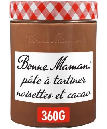 BONNE MAMAN - Hazelnut Cocoa Spread 360G - Pack of 4 - Sold in Packs - Buy Online on GoSupps.com