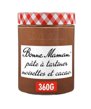 BONNE MAMAN - Hazelnut Cocoa Spread 360G - Pack of 3