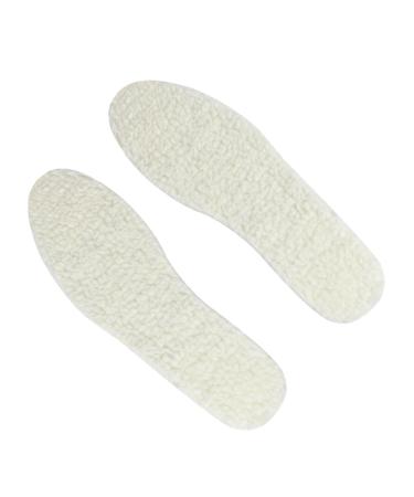 NOLITOY 1 Pair Cropped Fleece Floor Mat Insoles Supple Shoes Mat Orthotic Shoes Insole Plush Shoe Inserts Boots for Men Footwear Accessory Imitation Cashmere Man Wool Shoes Keep Warm
