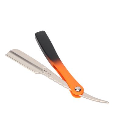 Straight Edge Razor Without Blade - Manual Mustache & Beard Shaver | Silver Beard Blade Holder for Precision Grooming - Buy Online on GoSupps.com