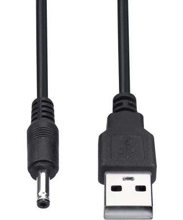 Fairywill Sonic Electric Toothbrush Charger - USB Charging Cable 5ft Black - Buy Online on GoSupps.com