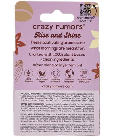 CRAZY RUMORS Perk Collection Lip Balm Set - Complete 4 Balm Bundle | Shop Now for International Shipping - Buy Online on GoSupps.com
