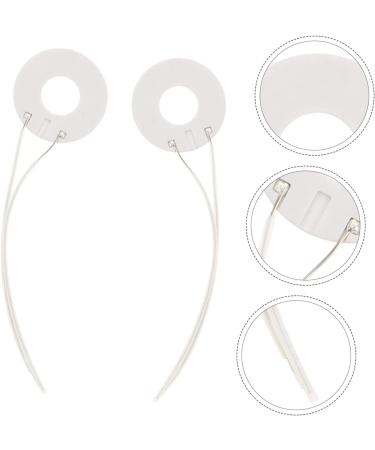 Healeved 2pcs Replacement Hot Rings Hairdressing Ceramic Coil Curling Iron Heated Curlers Heating Coil Coils Heating Plate Repair Kit Hair Cutting Machine Plastic Tool White Outer Diameter - Buy Online on GoSupps.com