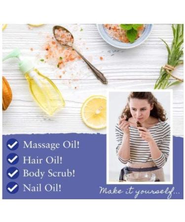 Absolute Aromas Sweet Almond Oil 1L - Pure Natural Cruelty-free Vegan Non-GMO - Oil for Massage and Hydration of Hair Skin Face and Nails - Buy Online on GoSupps.com