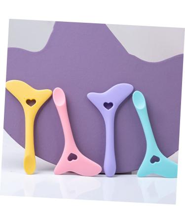 DOITOOL 4 Pcs Multitool Eyeliner & Mask Applicator Brush Set - Versatile Makeup Grooming Tool for Eyeshadow & Mascara in Assorted Colors - Buy Online on GoSupps.com