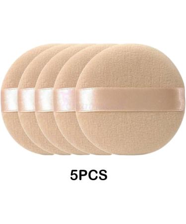 rongweiwang 5piece Beauty Sponge For Makeup Application Soft And Professional Makeup Accessories Makeup Powder Puff Cotton - Buy Online on GoSupps.com