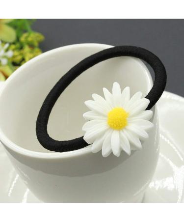 LOVEF 18 Pcs Daisy Hair Accessories Set - Bobby Pins, Barrettes, Hair Ties - Pastoral Style Floral Hair Clips & Elastic Bands - Buy Online on GoSupps.com