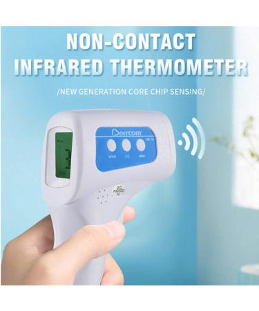 Non-Contact Infrared Forehead Thermometer with Fever Alarm - Medical Grade for Adults, Kids & Babies | Instant Digital Display - Fever Check - Buy Online on GoSupps.com