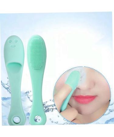 Silicone Nose Brush Face Scrubber - 5PCS Manual Blackhead Remover & Exfoliator Tool for Pore Cleansing | Ideal Skin Care Solution - Buy Online on GoSupps.com