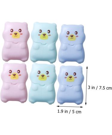 FRCOLOR 12 Sets Travel Soap Flakes Portable Hand Soap Travel Soap Paper Small Soap Slice Travel Hand Paper Soap for Outdoor Face Washing Soap Hand Soap Paper Travel Accessories Pp Clean - Buy Online on GoSupps.com