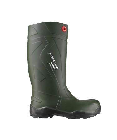 Dunlop D76093308 Purfort+ Lightweight Boots - Men Size 8/Women Size 10 - Dark Green | Premium Insole for Foot Fatigue Relief and Ease of Movement - Buy Online on GoSupps.com