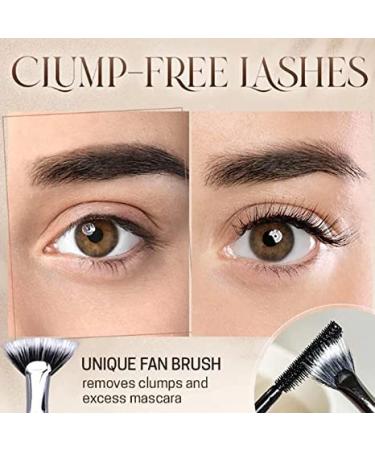 Dolly Mascara Fan Brush Set - Lash Wand for Natural Lifted Effects | 3Pcs Mascara Fan Brush for Enhanced Lashes - Buy Online on GoSupps.com