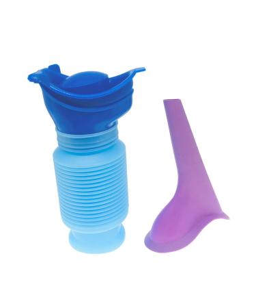 Adult Emergency Urinal Bottle Large Capacity Portable Travel Urine Cup Stretchable Mobile Toilet for Camping Car Travel