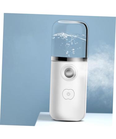 Healeved Hydrating Instrument Nano Mist Sprayer Portable Face Steamer Nano Face Steamer Abs White - Buy Online on GoSupps.com