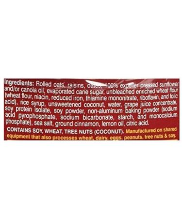 Laura's Wholesome Junk Food Oatmeal Raisin Cookies - 7oz Pack of 6 | Healthy Snack Option - Buy Online on GoSupps.com
