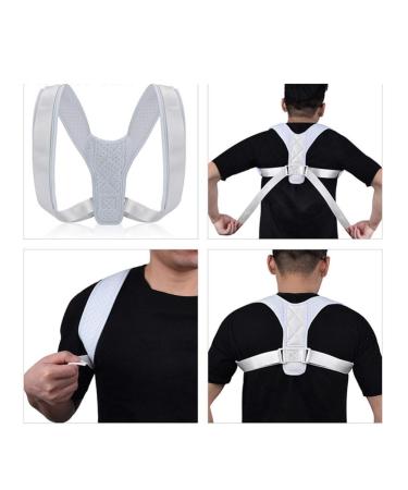 Back Posture Corrector & Support Brace | Breathable Upper Back Straightener for Optimal Spine Alignment - Buy Online on GoSupps.com