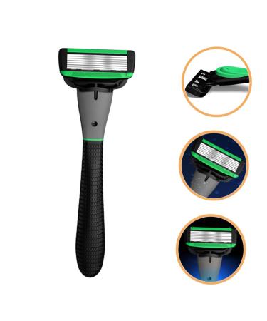 Premium Stainless Steel Razor Shaver Set for Men - Ultimate Hair Shaving & Grooming Solution - Buy Online on GoSupps.com