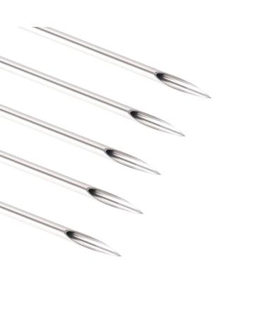 100 Pcs 13G Stainless Steel Body Piercing Needles - Sterile Disposable Piercing Needles for Ear, Nose, Navel, Nipple, Lip - Professional Grade - Buy Online on GoSupps.com