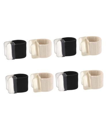 Beavorty Bunion Corrector 4 Pairs Separator Mens Gel Foot Protectors for Feet Hammer Bunion Separators Big Separator Spacers for Feet Women Separator Men Separaters Man Assorted Color 2.5x2cm