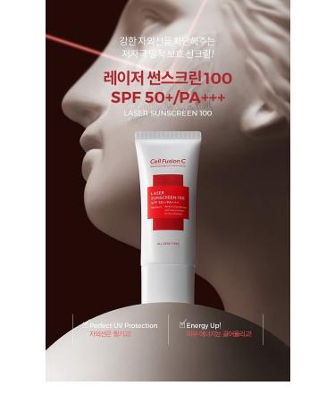 Buy Cell Fusion C Laser Sunscreen - Facial & Body Sunscreen for All Families | 50ml x 2 | International Shipping - Buy Online on GoSupps.com